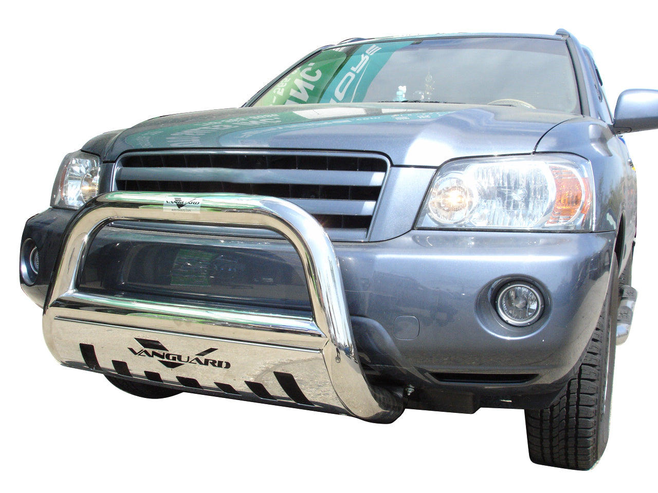 Vanguard Stainless Steel Front Guards Bull Bars Bumper Guard for 2001-2007 toyota highlander nan