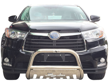 Vanguard Stainless Steel Front Guards Bull Bars Bumper Guard for 2014-2019 toyota highlander nan