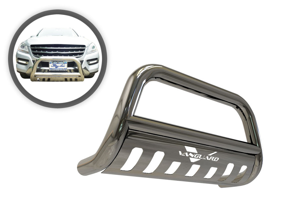 Vanguard Stainless Steel Front Guards Bull Bars Bumper Guard for 2000-2003 mercedes-benz ml55 amg nan