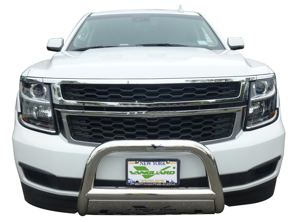Vanguard Stainless Steel Front Guards Bull Bars Bumper Guard for 2015-2018 chevrolet silverado 1500 nan