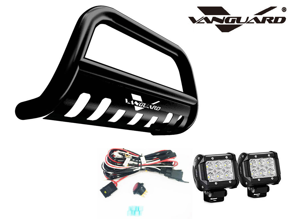 Vanguard Black Powdercoat Front Guards Bull Bars Bumper Guard for 2014-2020 kia sorento nan