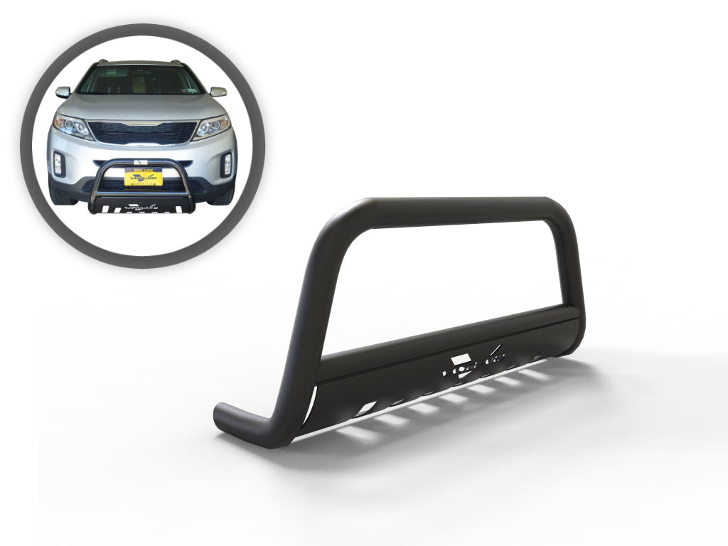 Vanguard Black Powdercoat Front Guards Bull Bars Bumper Guard for 2014-2020 kia sorento nan