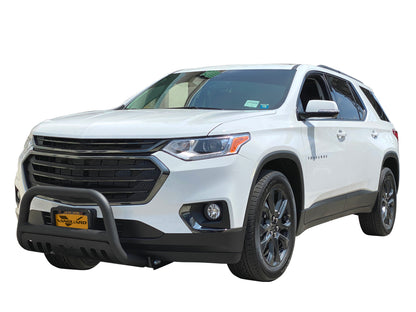 Vanguard Black Powdercoat Front Guards Bull Bars Bumper Guard for 2017-2024 gmc acadia