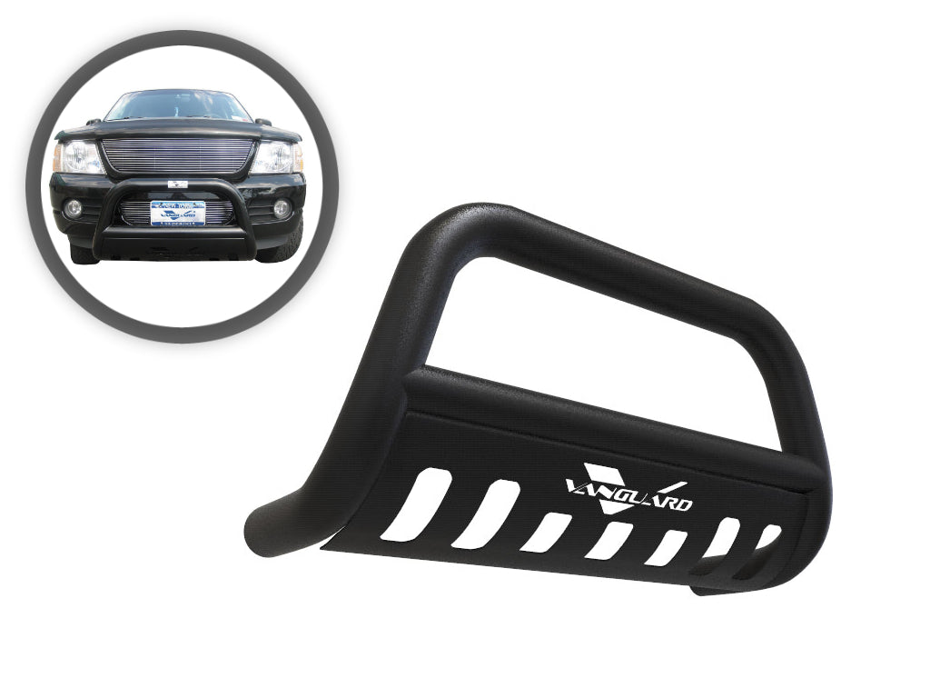 Vanguard Black Powdercoat Front Guards Bull Bars Bumper Guard for 2002-2009 chevrolet trailblazer nan