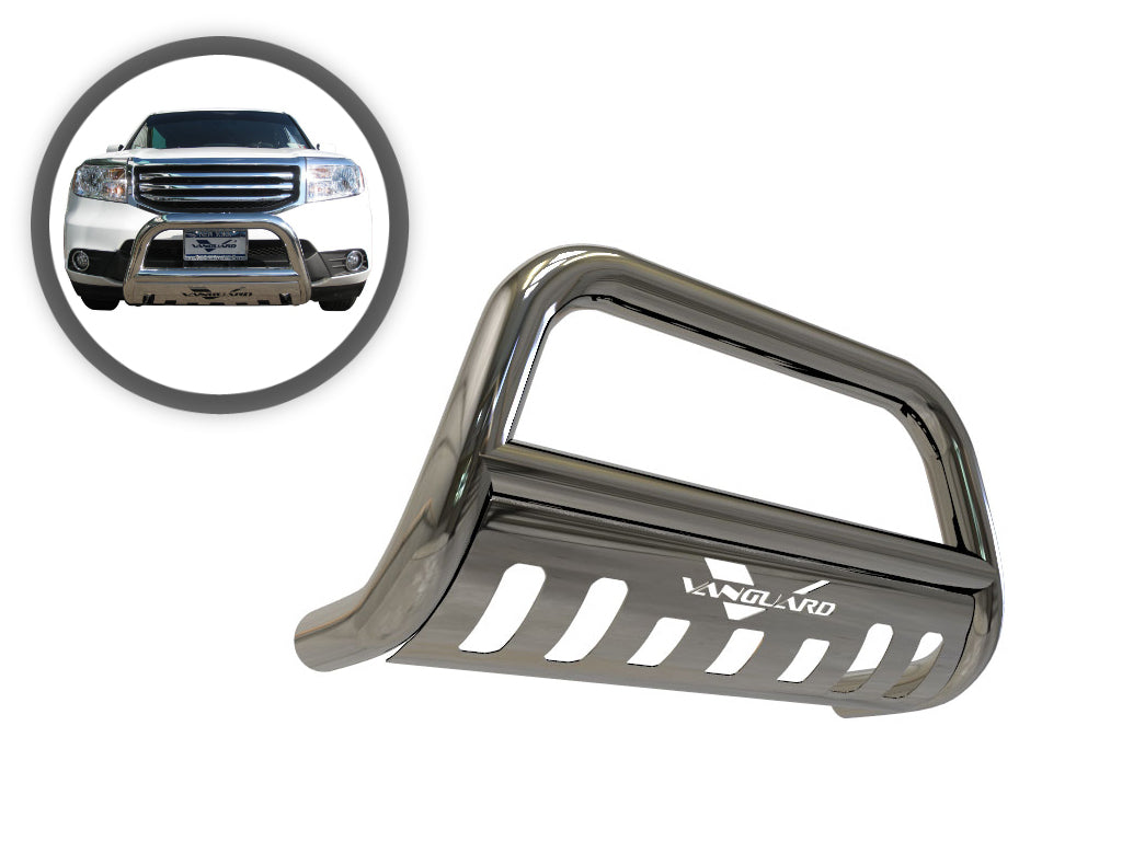 Vanguard Stainless Steel Front Guards Bull Bars Bumper Guard for 2009-2015 honda pilot nan