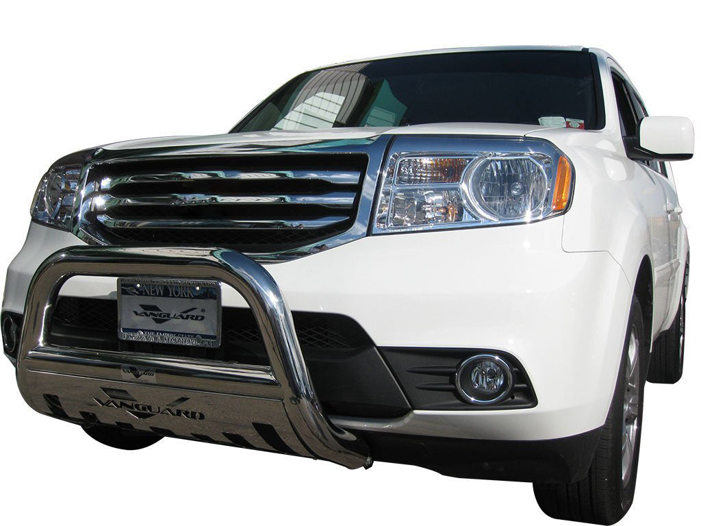 Vanguard Stainless Steel Front Guards Bull Bars Bumper Guard for 2009-2015 honda pilot nan