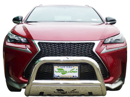Vanguard Stainless Steel Front Guards Bull Bars Bumper Guard for 2015-2017 lexus nx200t f sport