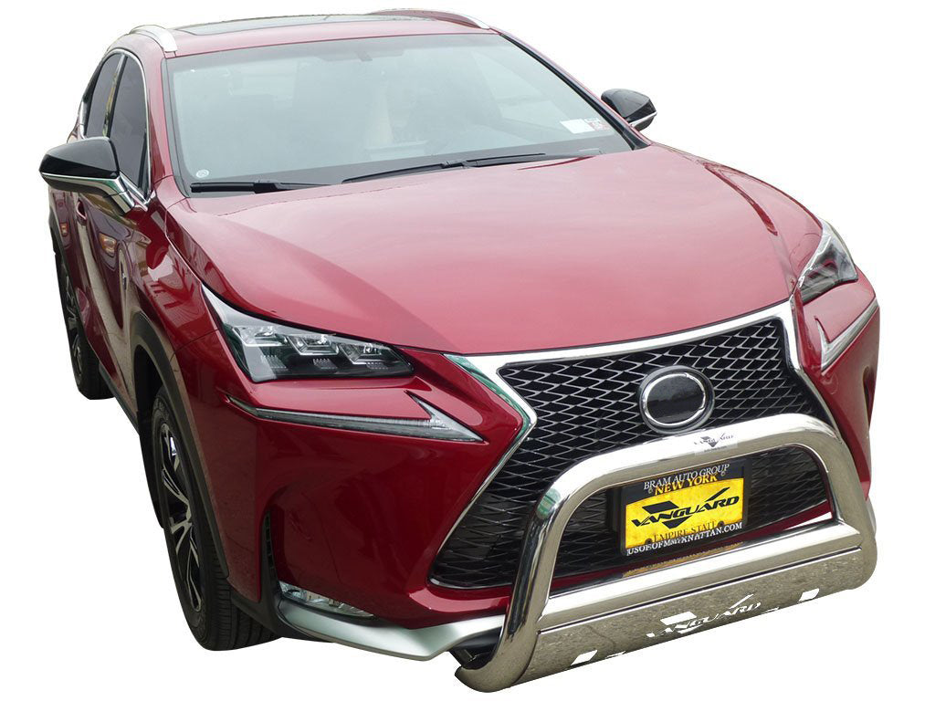 Vanguard Stainless Steel Front Guards Bull Bars Bumper Guard for 2015-2017 lexus nx200t f sport