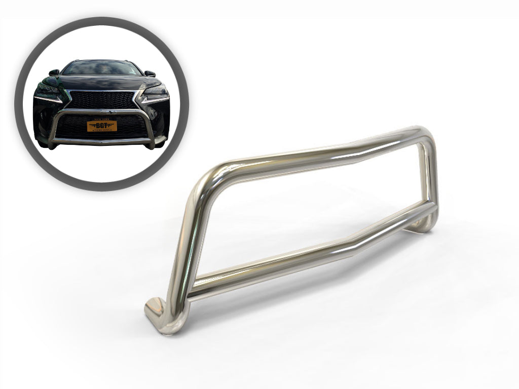 Vanguard Stainless Steel Front Guards Bull Bars Bumper Guard for 2015-2017 lexus nx200t f sport