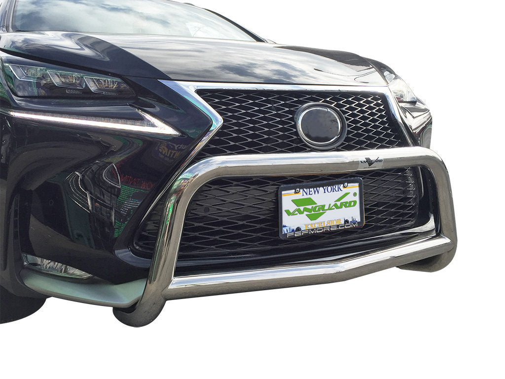 Vanguard Stainless Steel Front Guards Bull Bars Bumper Guard for 2015-2017 lexus nx200t f sport