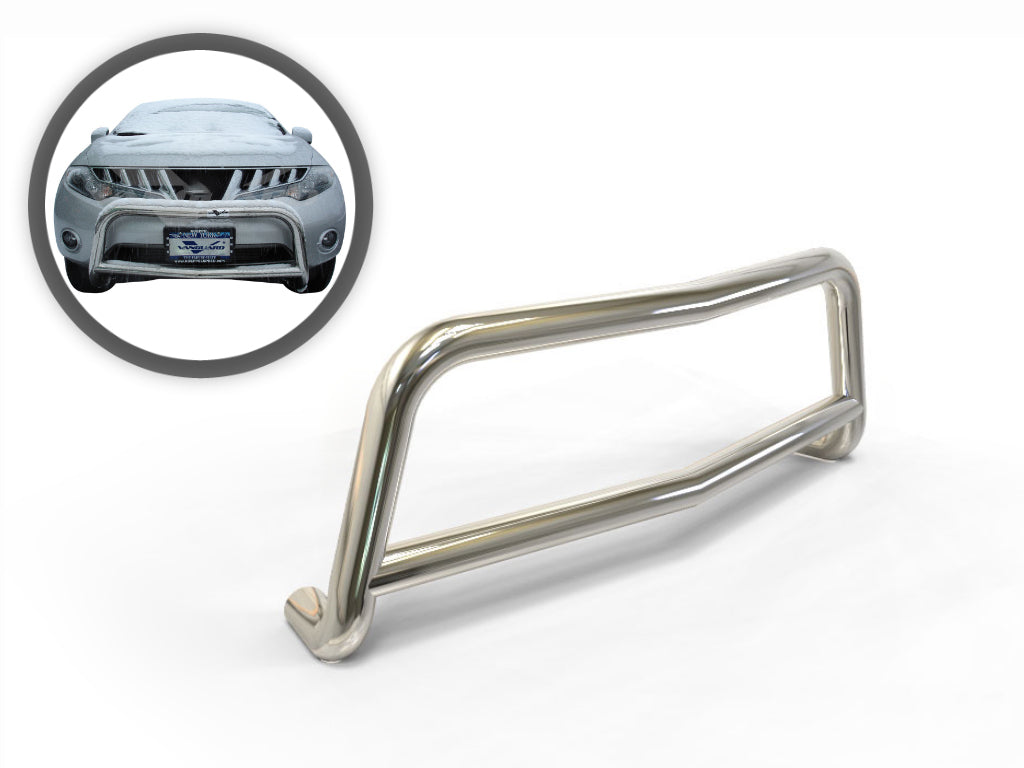 Vanguard Stainless Steel Front Guards Bull Bars Bumper Guard for 2013-2013 infiniti jx35 nan