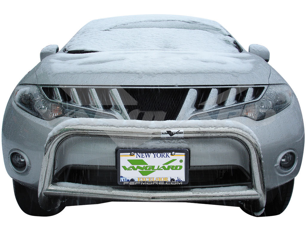 Vanguard Stainless Steel Front Guards Bull Bars Bumper Guard for 2013-2013 infiniti jx35 nan