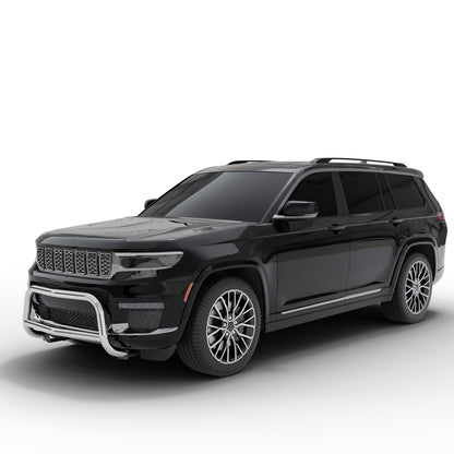 Vanguard Stainless Steel Front Guards Bull Bars Bumper Guard for 2021-2024 jeep grand cherokee l