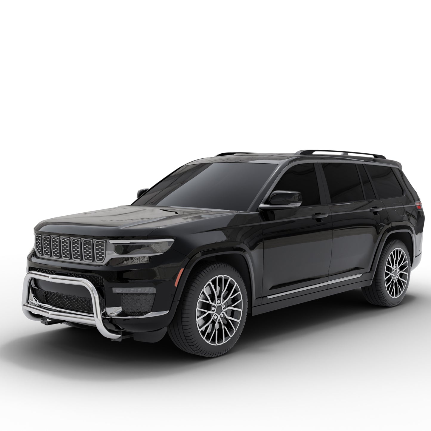 Vanguard Stainless Steel Front Guards Bull Bars Bumper Guard for 2022-2024 jeep grand cherokee