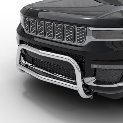 Vanguard Stainless Steel Front Guards Bull Bars Bumper Guard for 2021-2024 jeep grand cherokee l