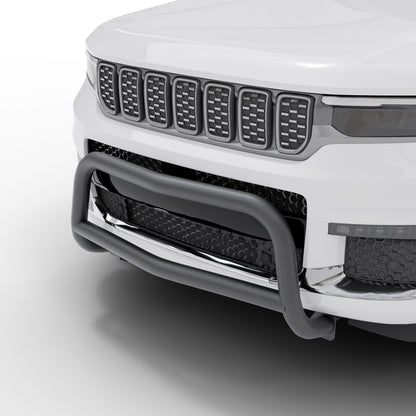 Vanguard Black Powdercoat Front Guards Bull Bars Bumper Guard for 2021-2024 jeep grand cherokee l