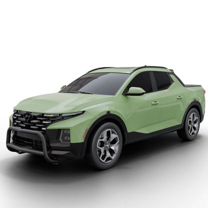 Vanguard Black Powdercoat Front Guards Bull Bars Bumper Guard for 2022-2024 hyundai santa cruz