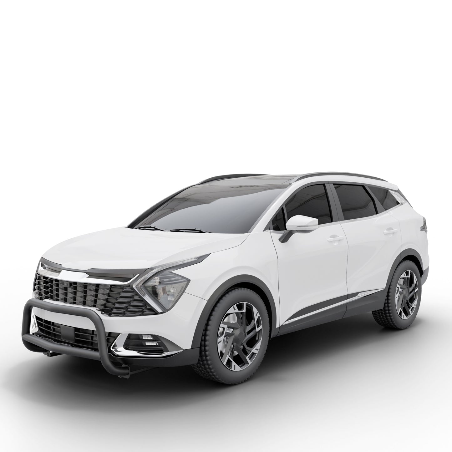 Vanguard Black Powdercoat Front Guards Bull Bars Bumper Guard for 2023-2025 kia sportage