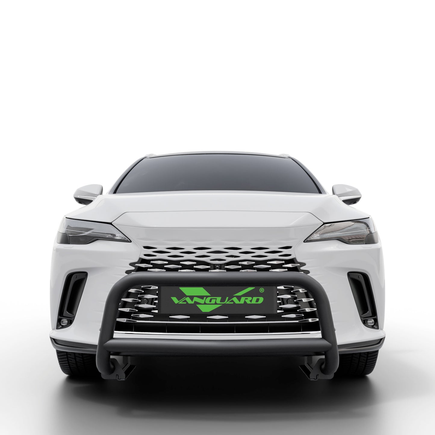 Vanguard Black Powdercoat Front Guards Bull Bars Bumper Guard for 2023-2025 lexus rx350h