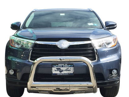 Vanguard Stainless Steel Front Guards Bull Bars Bumper Guard for 2014-2019 toyota highlander nan