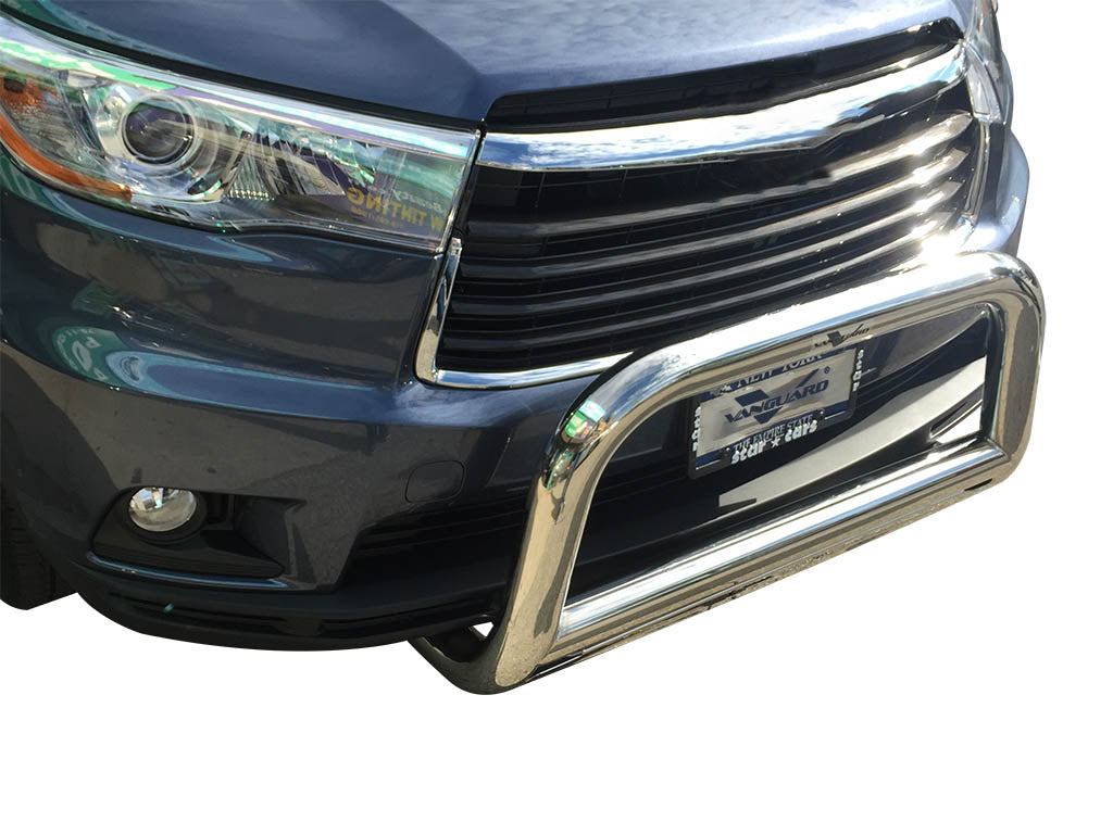 Vanguard Stainless Steel Front Guards Bull Bars Bumper Guard for 2014-2019 toyota highlander nan