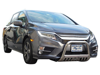 Vanguard Stainless Steel Front Guards Bull Bars Bumper Guard for 2018-2024 honda odyssey nan