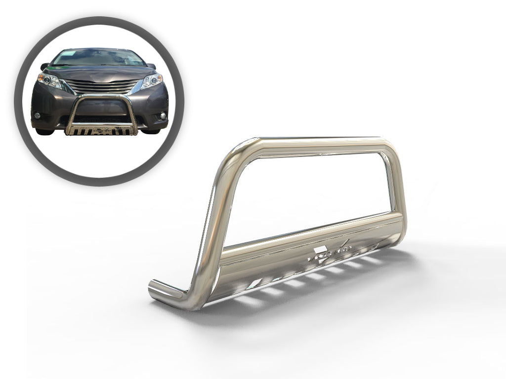 Vanguard Stainless Steel Front Guards Bull Bars Bumper Guard for 2021-2025 toyota sienna