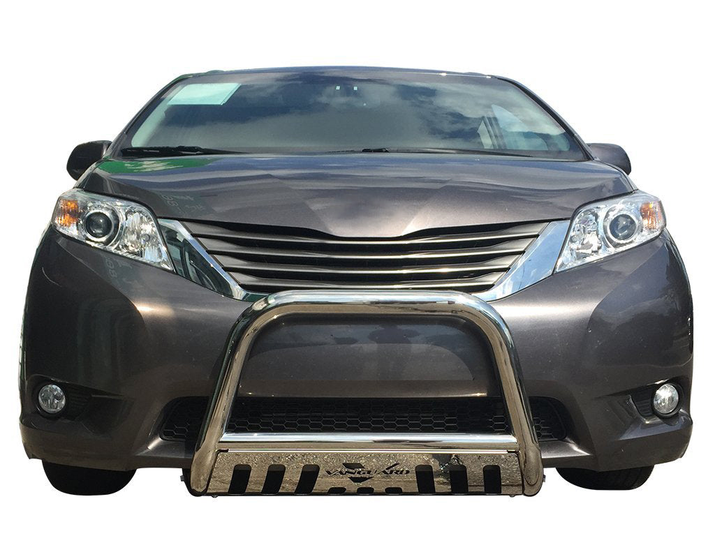 Vanguard Stainless Steel Front Guards Bull Bars Bumper Guard for 2021-2025 toyota sienna