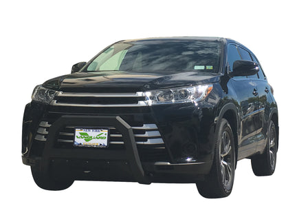 Vanguard Black Powdercoat Front Guards Bull Bars Bumper Guard for 2014-2019 toyota highlander nan