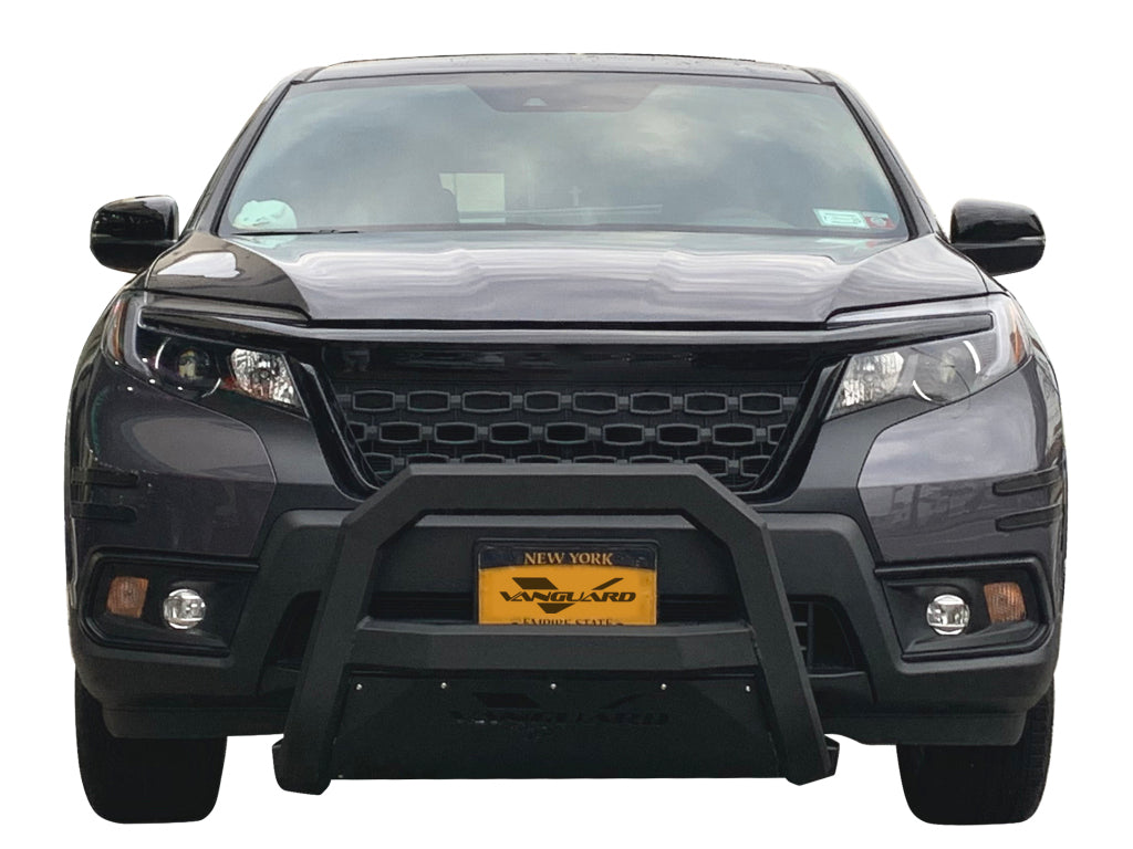 Vanguard Black Powdercoat Front Guards Bull Bars Bumper Guard for 2017-2024 honda ridgeline nan