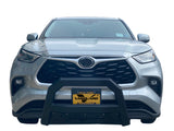 Vanguard Black Powdercoat Front Guards Bull Bars Bumper Guard for 2020-2024 toyota highlander