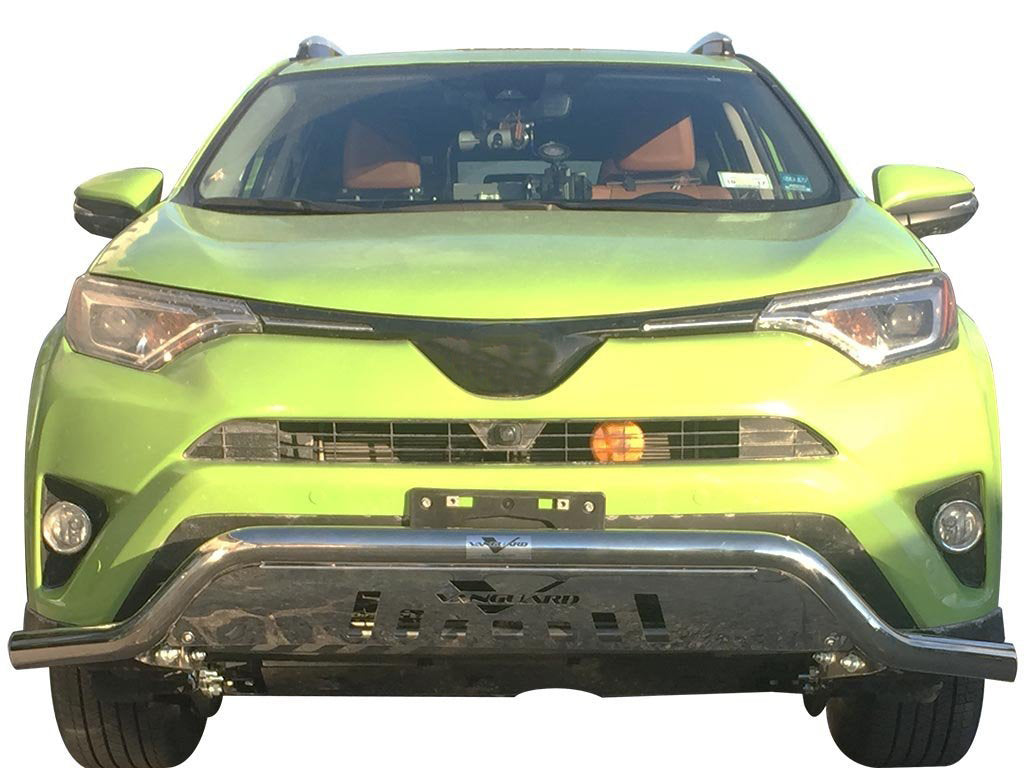 Vanguard Stainless Steel Front Guards Front Runners Bumper Guard for 2019-2024 toyota rav4 nan