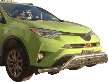 Vanguard Stainless Steel Front Guards Front Runners Bumper Guard for 2019-2024 toyota rav4 nan