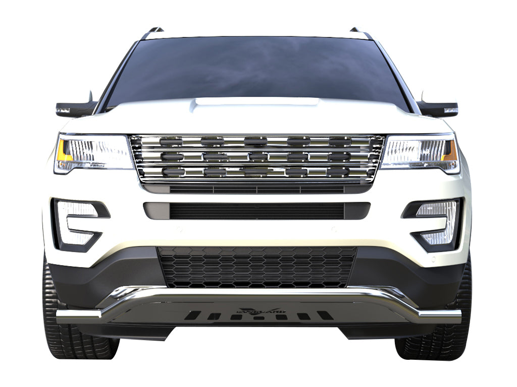 Vanguard Stainless Steel Front Guards Front Runners Bumper Guard for 2011-2019 ford explorer nan
