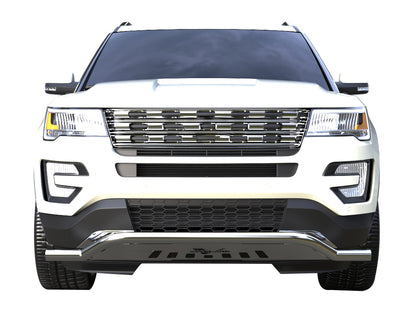 Vanguard Stainless Steel Front Guards Front Runners Bumper Guard for 2011-2019 ford explorer nan