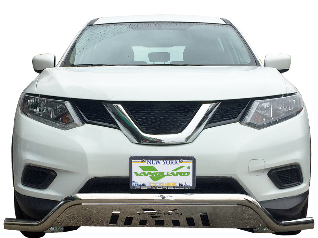 Vanguard Stainless Steel Front Guards Front Runners Bumper Guard for 2021-2024 nissan rogue