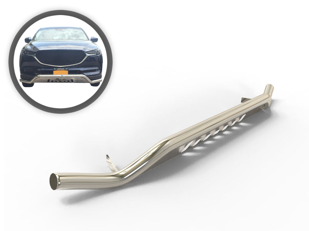Vanguard Stainless Steel Front Guards Front Runners Bumper Guard for 2013-2024 mazda cx-5 nan