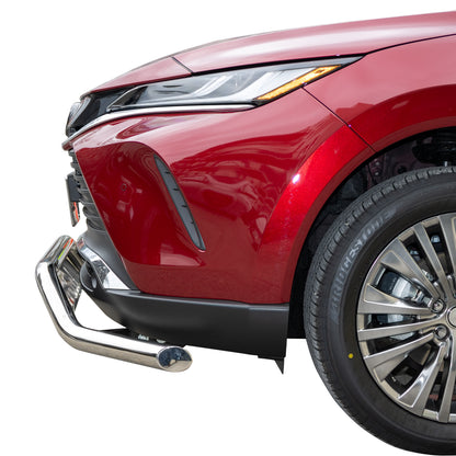 Vanguard Stainless Steel Front Guards Front Runners Bumper Guard for 2021-2024 toyota venza