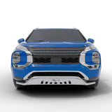 Vanguard Stainless Steel Front Guards Front Runners Bumper Guard for 2022-2024 mitsubishi outlander