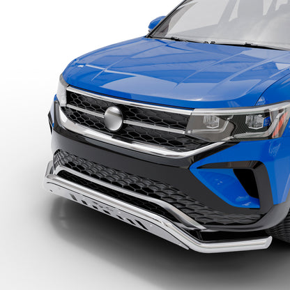 Vanguard Stainless Steel Front Guards Front Runners Bumper Guard for 2022-2025 volkswagen taos