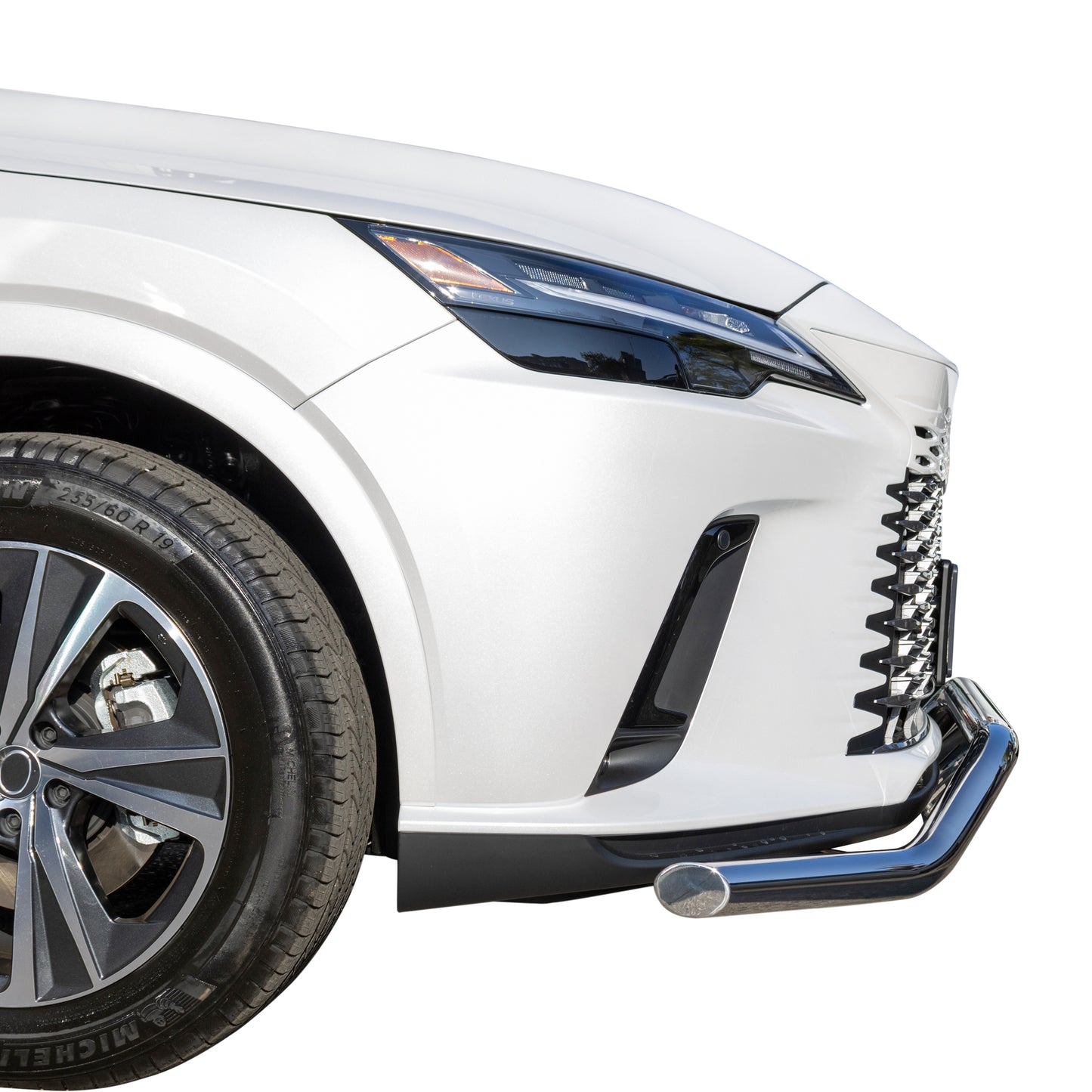 Vanguard Stainless Steel Front Guards Front Runners Bumper Guard for 2023-2025 lexus rx350