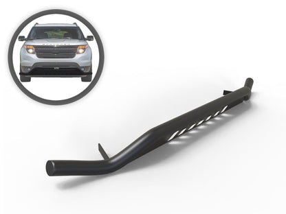 Vanguard Black Powdercoat Front Guards Front Runners Bumper Guard for 2012-2015 mercedes-benz ml63 amg nan
