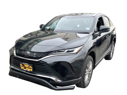 Vanguard Black Powdercoat Front Guards Front Runners Bumper Guard for 2021-2024 toyota venza