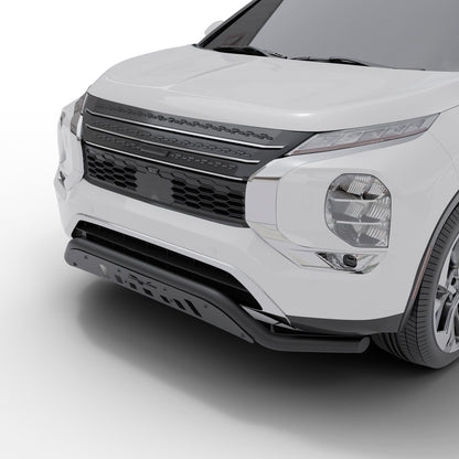 Vanguard Black Powdercoat Front Guards Front Runners Bumper Guard for 2022-2024 mitsubishi outlander
