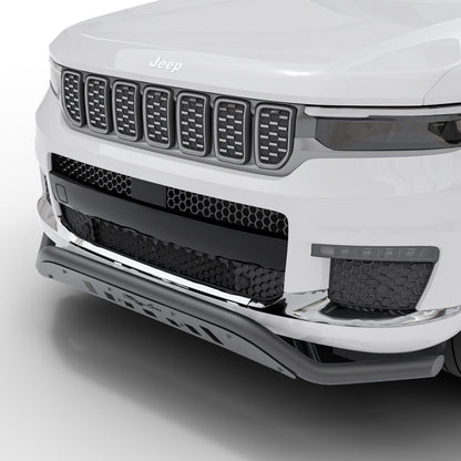 Vanguard Black Powdercoat Front Guards Front Runners Bumper Guard for 2022-2024 jeep grand cherokee