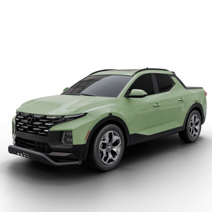 Vanguard Black Powdercoat Front Guards Front Runners Bumper Guard for 2022-2024 hyundai santa cruz