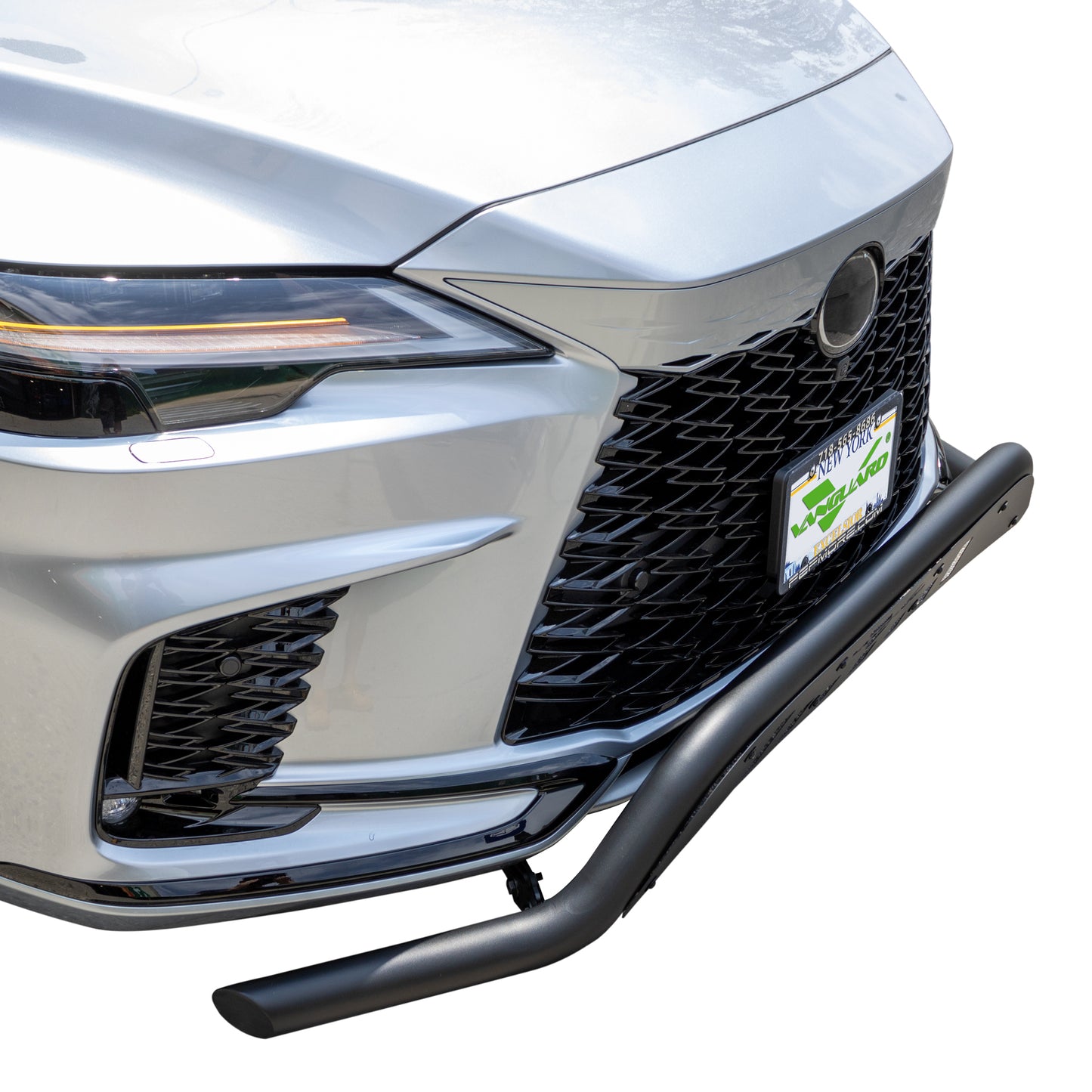Vanguard Black Powdercoat Front Guards Front Runners Bumper Guard for 2024-2025 lexus rx450h+