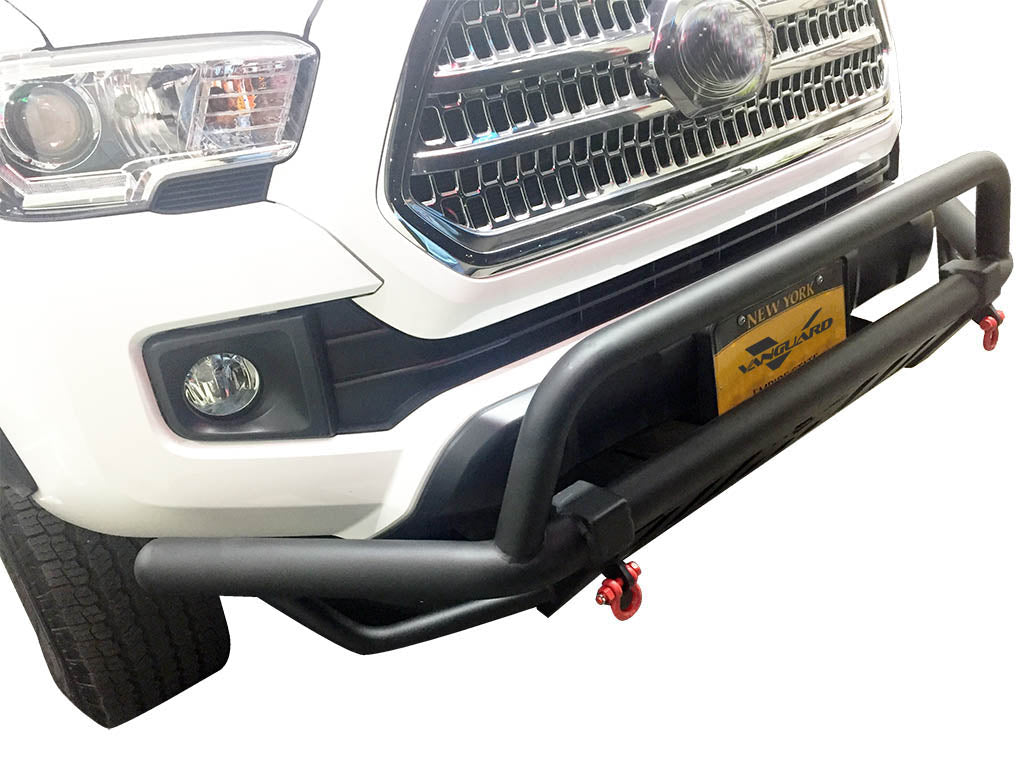 Vanguard Black Powdercoat Front Guards Front Runners Bumper Guard for 2005-2023 toyota tacoma nan