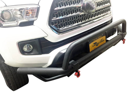 Vanguard Black Powdercoat Front Guards Front Runners Bumper Guard for 2005-2023 toyota tacoma nan