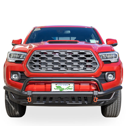 Vanguard Black Powdercoat Front Guards Front Runners Bumper Guard for 2005-2023 toyota tacoma nan